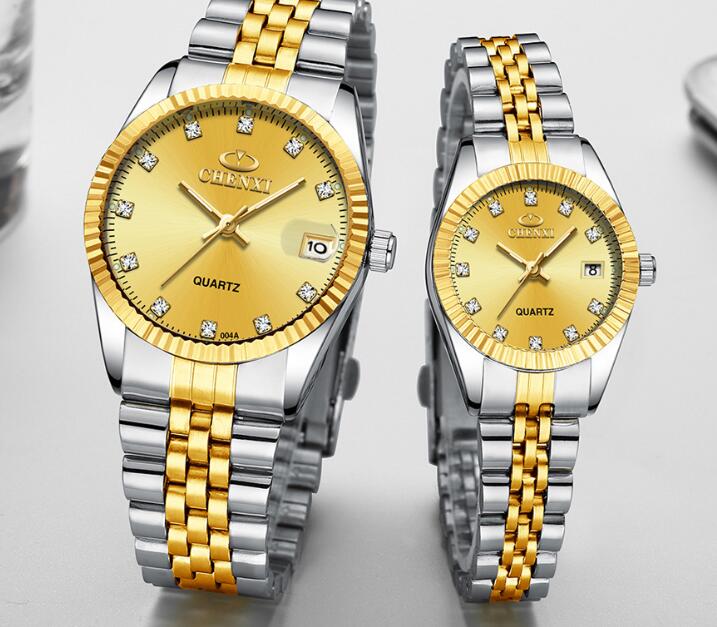Golden Couple Watch – Stylish Matching Timepieces for Him and Her