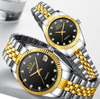 Golden Couple Watch – Stylish Matching Timepieces for Him and Her