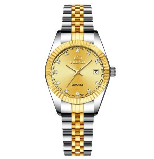 Golden Couple Watch – Stylish Matching Timepieces for Him and Her