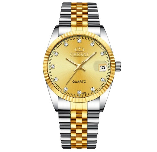 Golden Couple Watch – Stylish Matching Timepieces for Him and Her