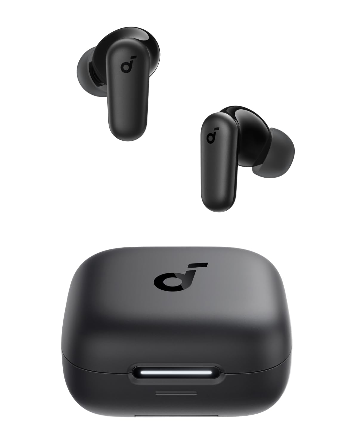 soundcore P30i by Anker Noise Cancelling Earbuds, Strong and Smart Noise Cancelling, Powerful Bass, 45H Playtime, 2-in-1 Case and Phone Stand, IP54, Wireless Earbuds, Bluetooth 5.4, App Control
