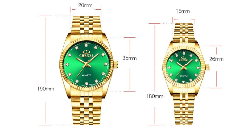 Golden Couple Watch – Stylish Matching Timepieces for Him and Her