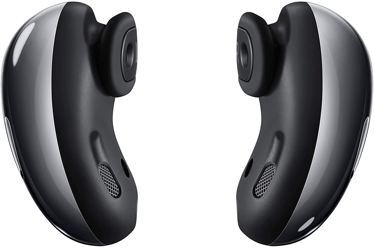 Samsung Galaxy Buds Live (ANC) Active Noise Cancelling TWS Open Type Wireless Bluetooth 5.0 Earbuds for iOS & Android, 12mm Drivers, International Model - SM-R180 (Mystic Black)