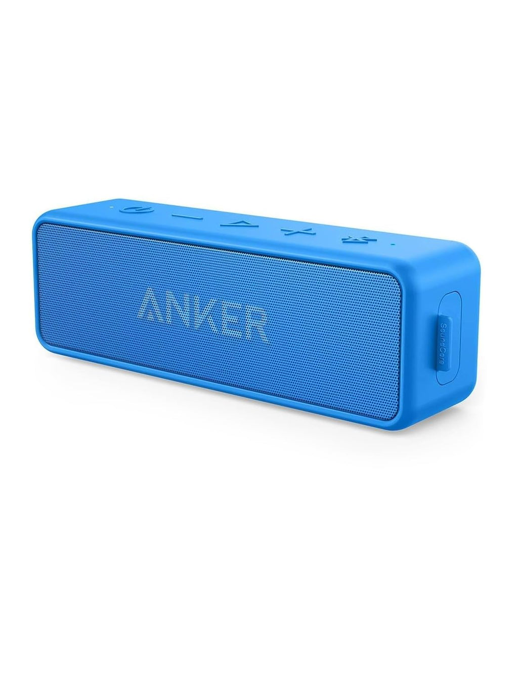 [Upgraded] Anker Soundcore 2 Portable Bluetooth Speaker with 12W Stereo Sound, Bluetooth 5, BassUp, IPX7 Waterproof, 24-Hour Playtime, Wireless Stereo Pairing, Speaker (Renewed)