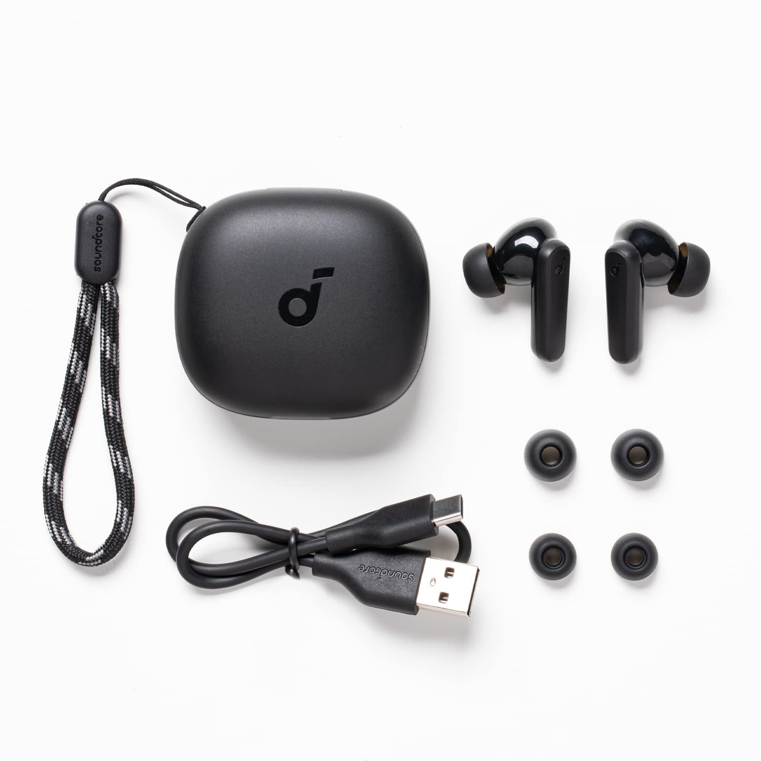 soundcore by Anker P20i True Wireless Earbuds, 10mm Drivers with Big Bass, Bluetooth 5.3, 30H Long Playtime, IPX5 Water-Resistant, 2 Mics for AI Clear Calls, 22 Preset EQs, Customization via App