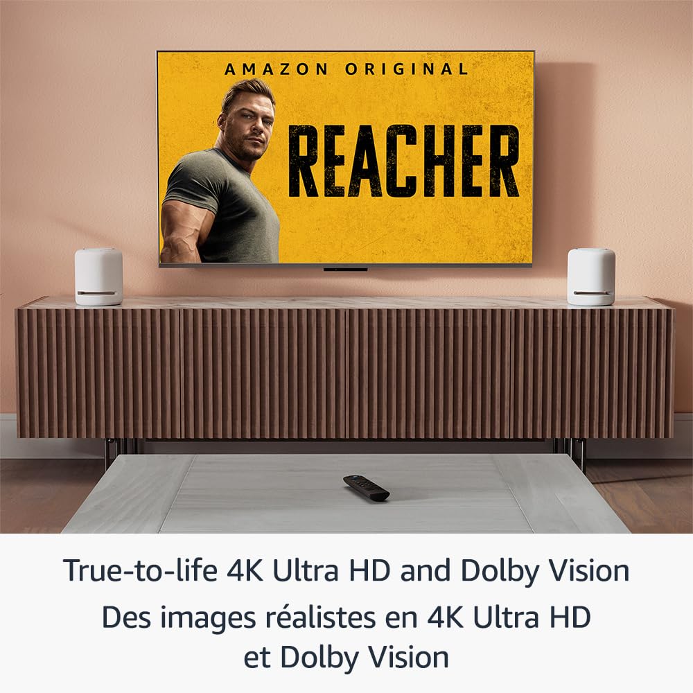 Amazon Fire TV Stick 4K (newest model), streaming device, more than 700,000 movies and TV episodes, supports Wi-Fi 6, watch free & live TV