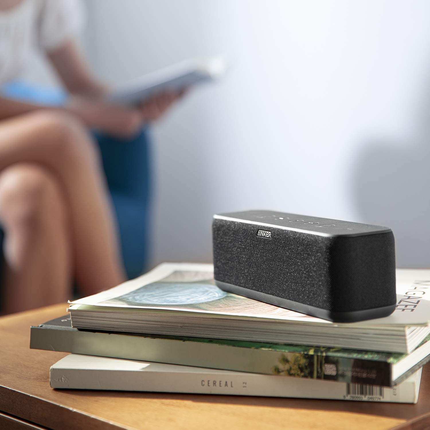 Anker Soundcore Boost Bluetooth Speaker, Portable Speaker with Well-Balanced Sound, BassUp, 12H Playtime, USB-C, IPX7 Waterproof, Wireless Speaker with Customizable EQ via App, Wireless Stereo Pairing