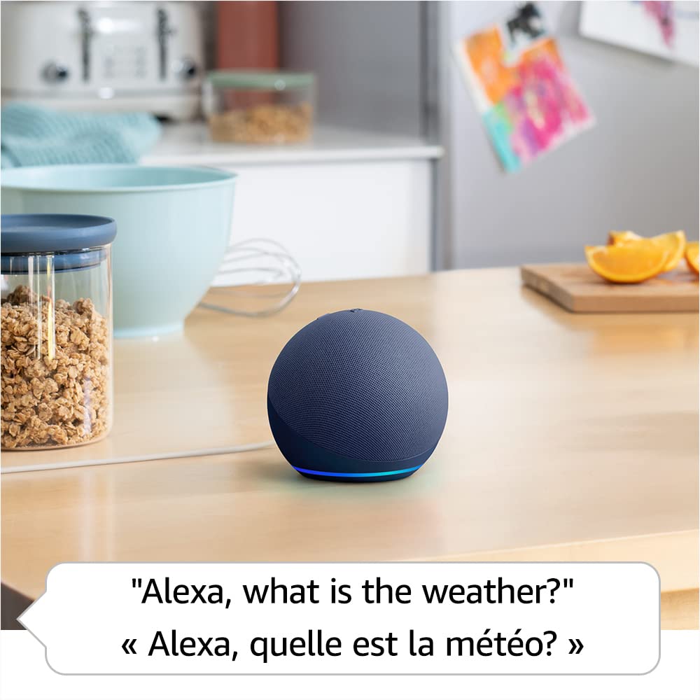 Echo Dot (5th Gen) + Evolux Smart Bulb | Charcoal