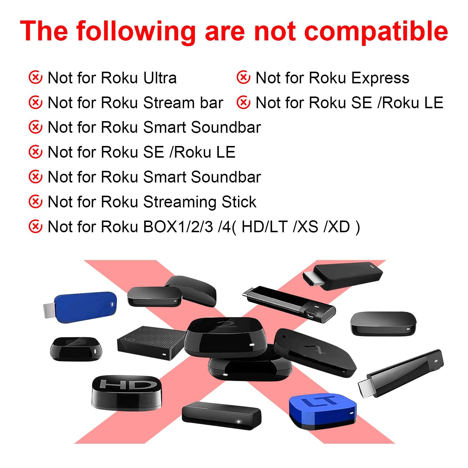 Remote for Roku TV with 2 Cover Remotes Compatible for TCL/Onn/Hisense/Philips/Sharp/Westinghouse Roku/Insignia TV [Remote Control for Roku TV Only] (Pink)