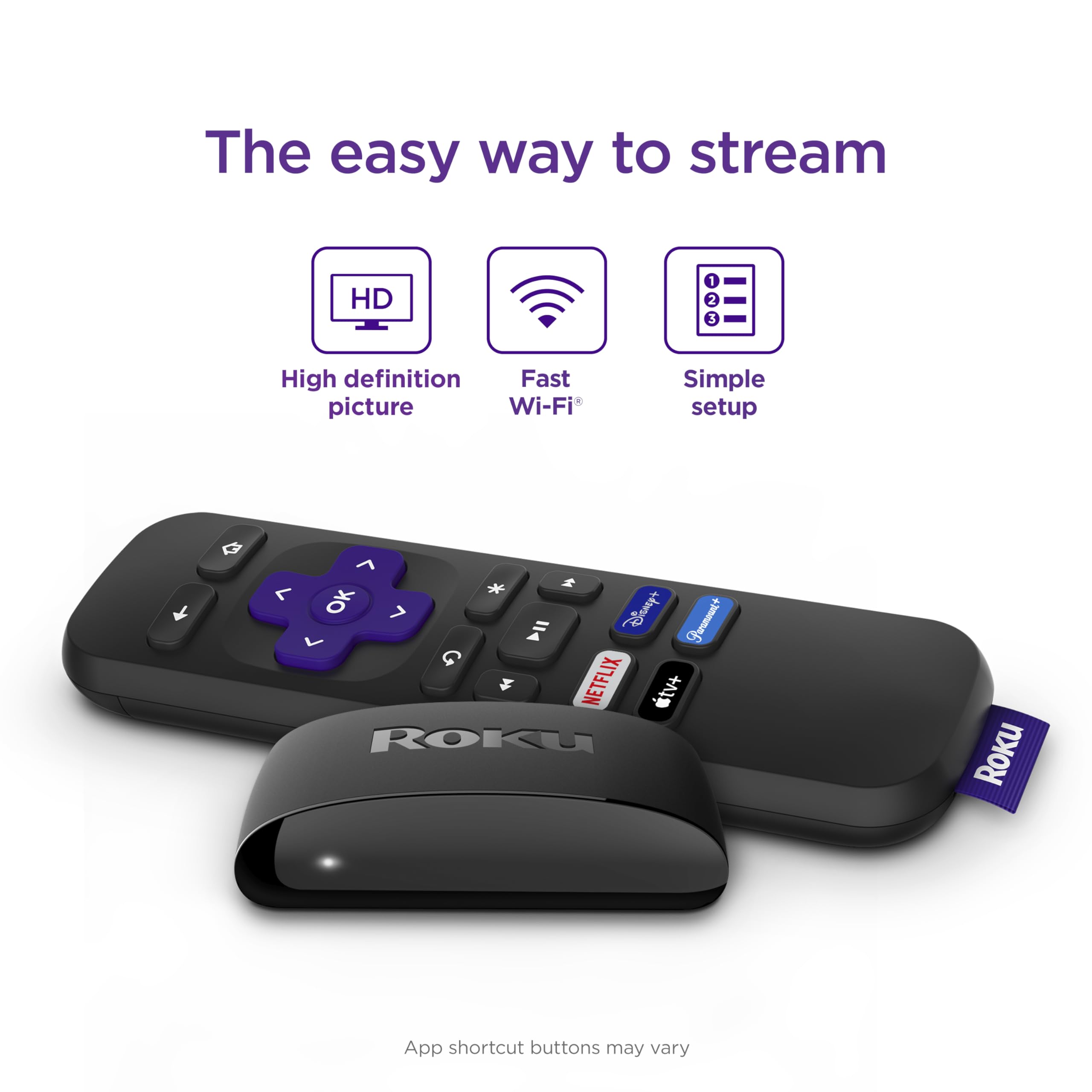 Roku Express (New) HD Streaming Device (3960R)