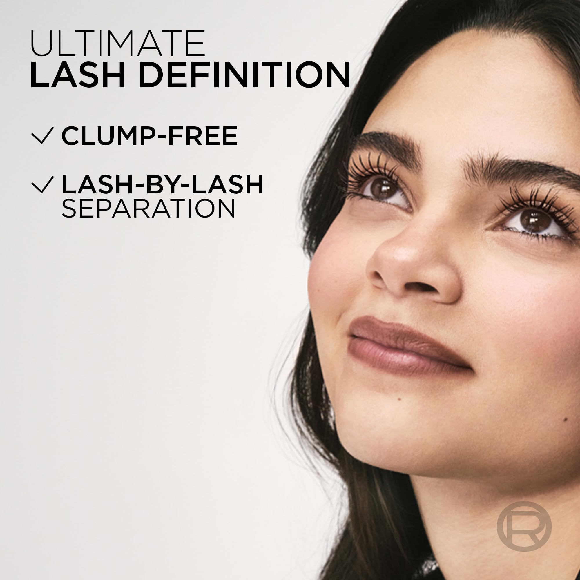L’Oréal Paris Telescopic Mascara, Eyelash Lengthening Mascara, Unique Non-Clumping Formula, Delivers Intense Length, For Sensitive Eyes, Blackest Black, 8 ml