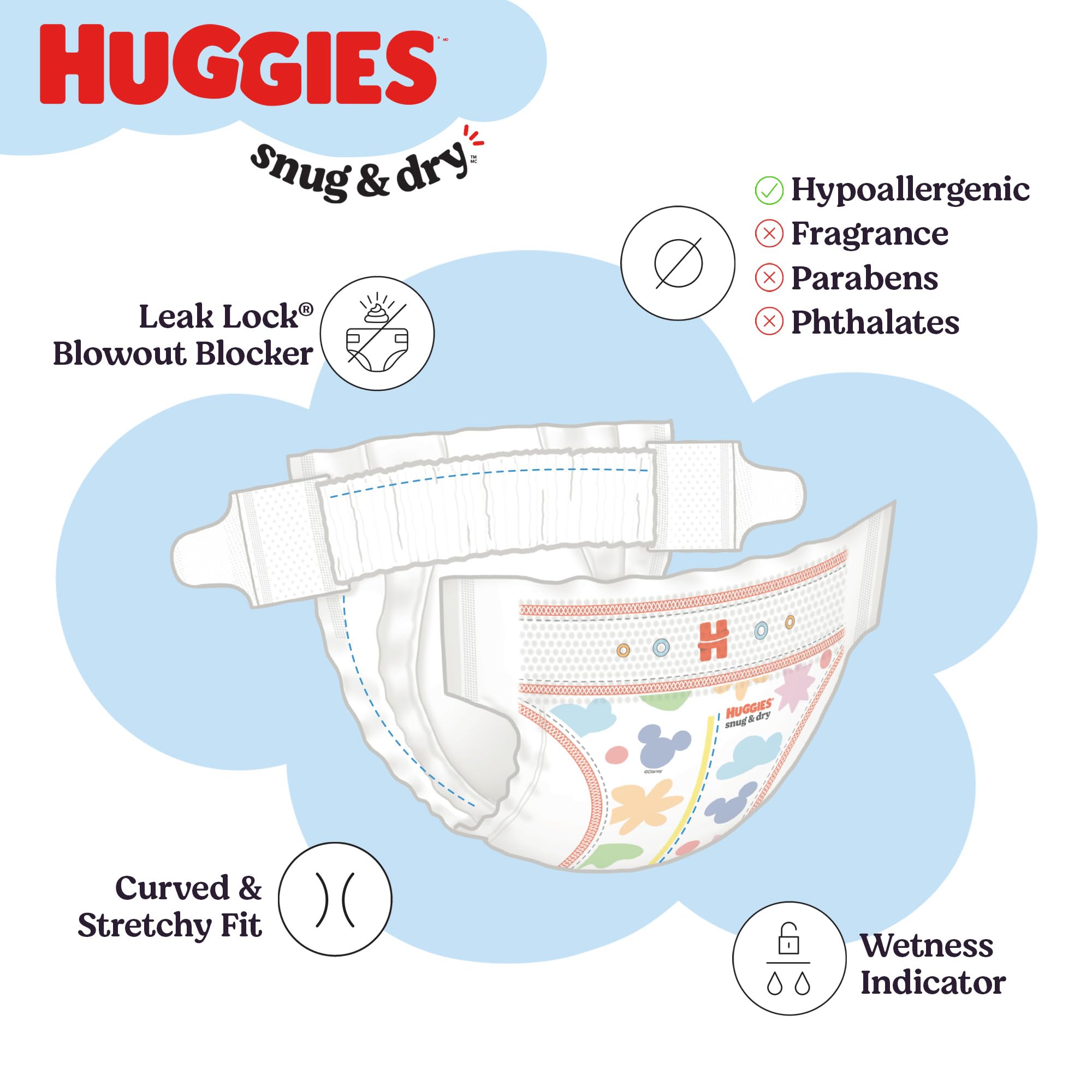 HUGGIES SNUG&DRY JMBOPK DIAPER SZ6 21