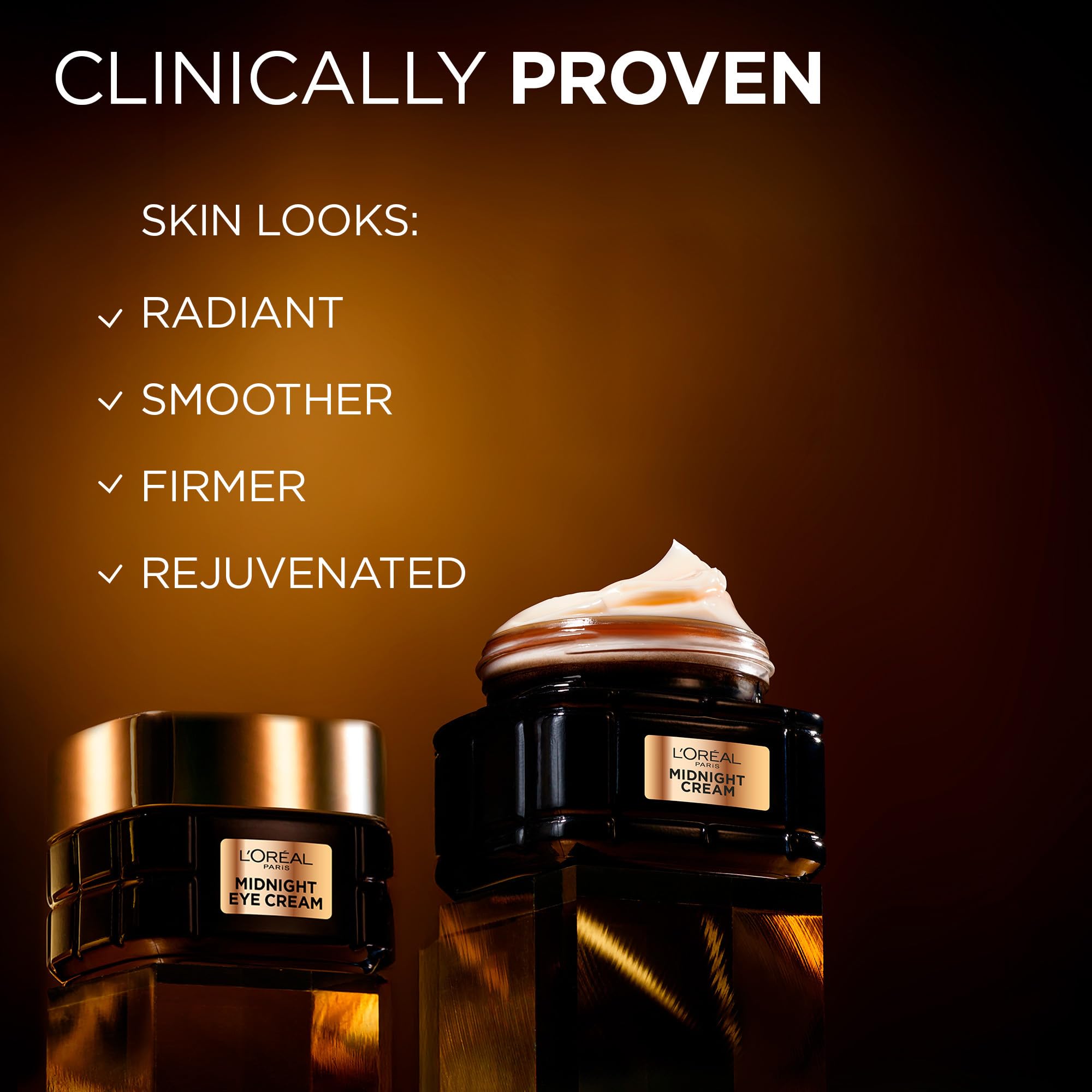 L'Oréal Paris Age Perfect Cell Renewal Midnight Moisturizer Set, Face & Eye Cream with Antioxidant Recovery Complex & Vitamin E to Protect Moisture Barrier & Reduce Look of Wrinkles, For All Skin
