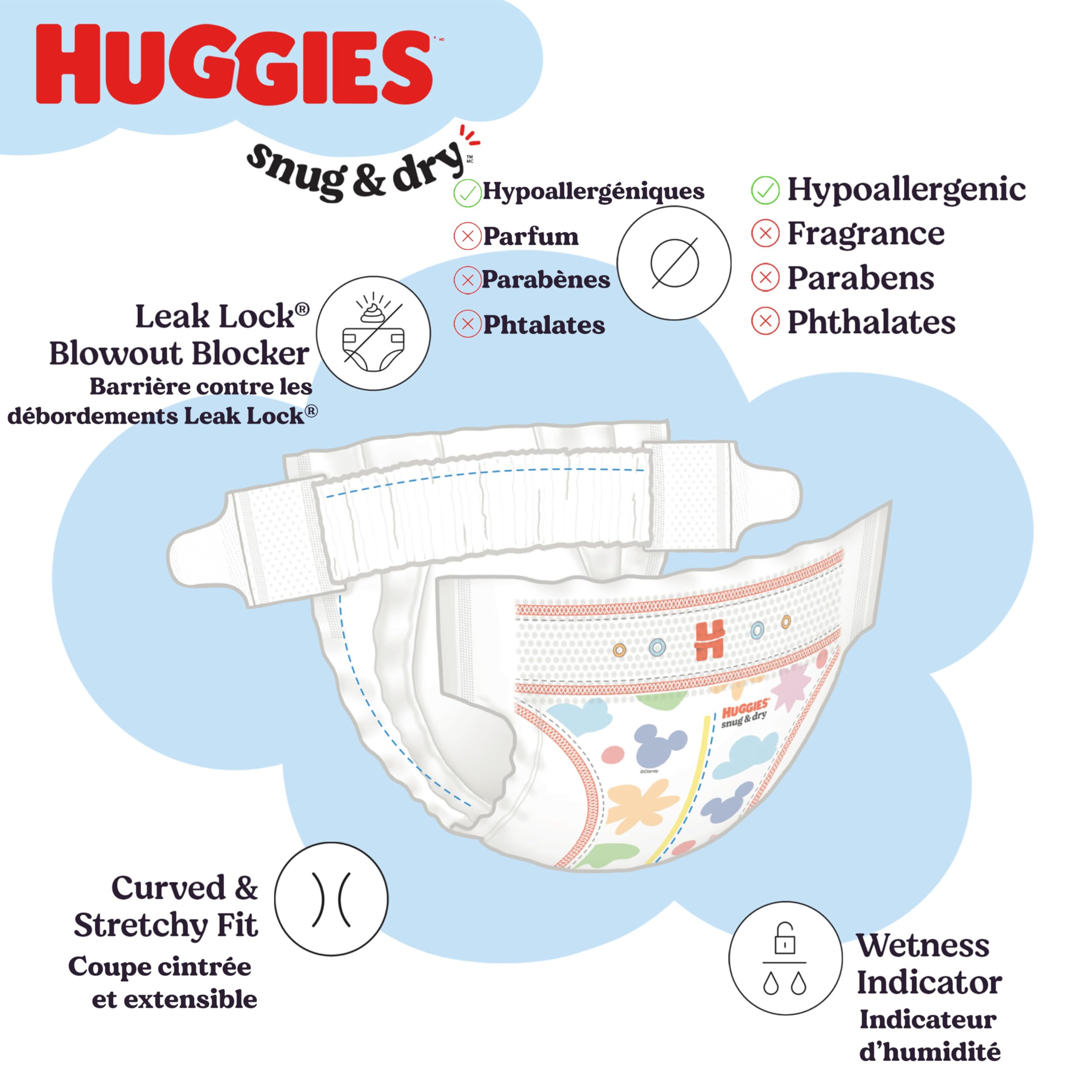 Huggies Size 6 Diapers, Snug & Dry Baby Diapers, Size 6 (35+ lbs), 112 Count, Packaging May Vary