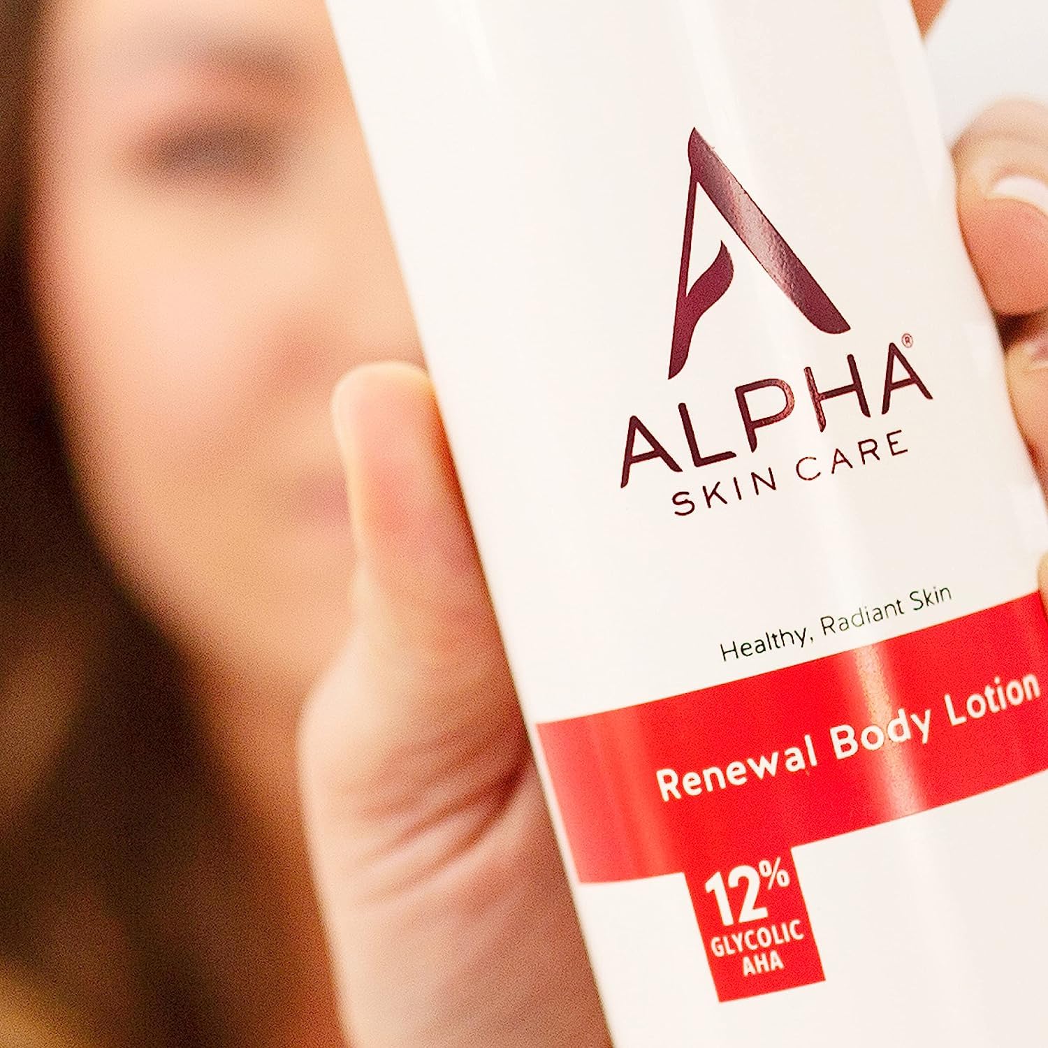 Alpha Skin Care Revitalizing Body Lotion, 12% Glycolic AHA, Daily Moisturizer, Hydrates & Exfoliates, Anti-Aging, 12 Oz