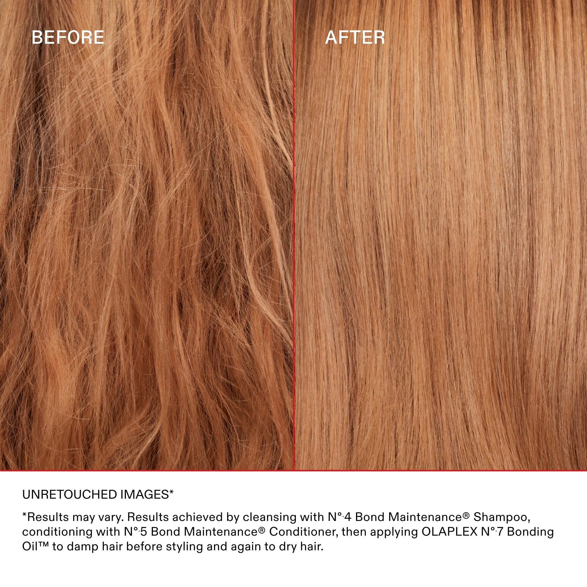 Olaplex No. 7 Bonding Oil, Concentrated High Shine Oil, Heat Protectant, Visibly Smooths & Softens Hair, Added Color Vibrancy, Up to 72 Hour Frizz Control, For All Hair Types, 30ml