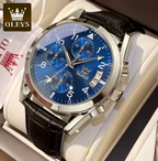 OLEVS Luxury Waterproof Luminous Quartz Men's Watche