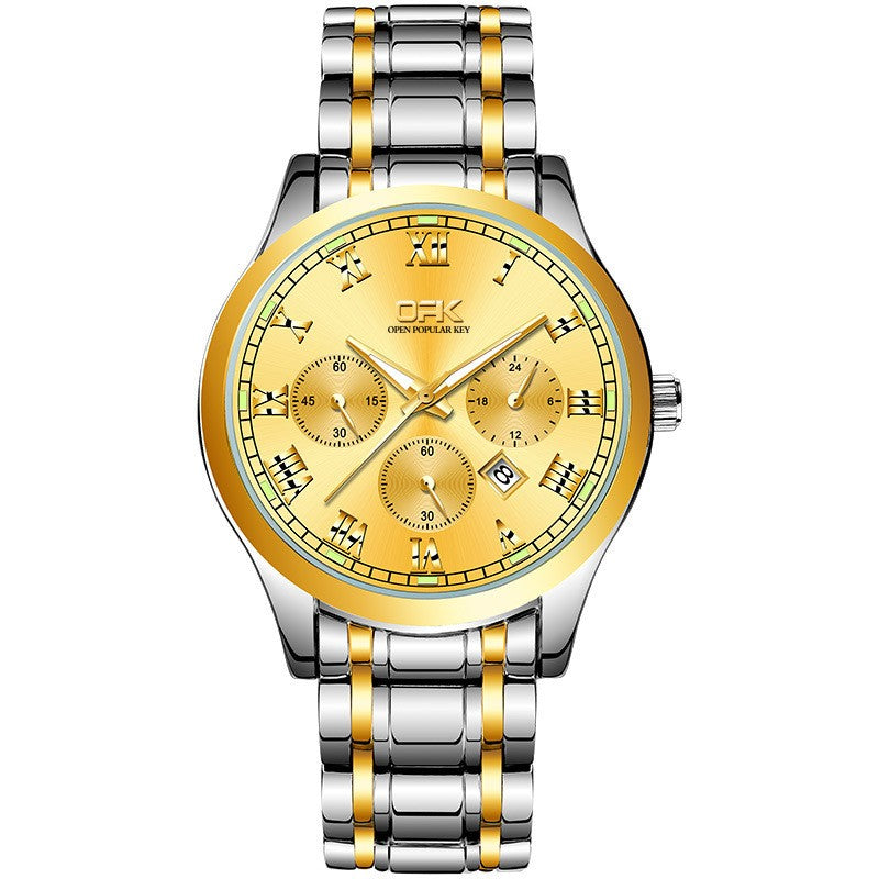 ORKINA “ORK” Luminous Quartz Watch For Men